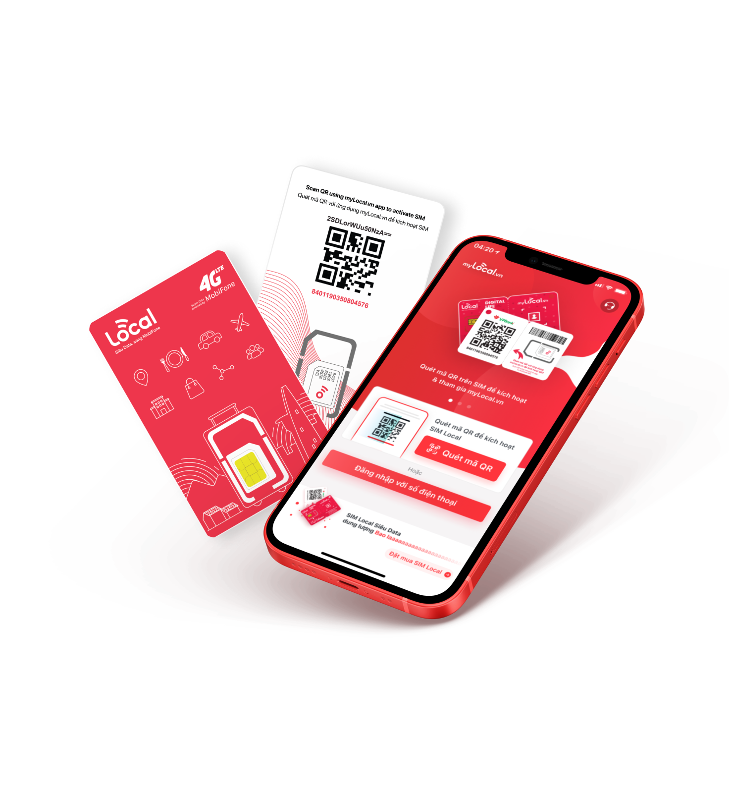 SIM mockup